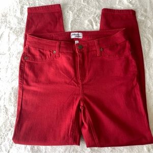 Lakeview Denim Alex colored red skinny jean, 29